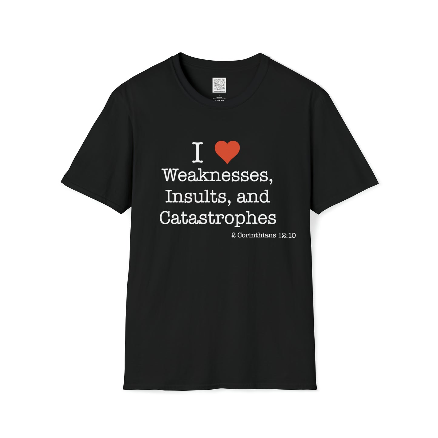 I Heart Weaknesses softstyle T-Shirt